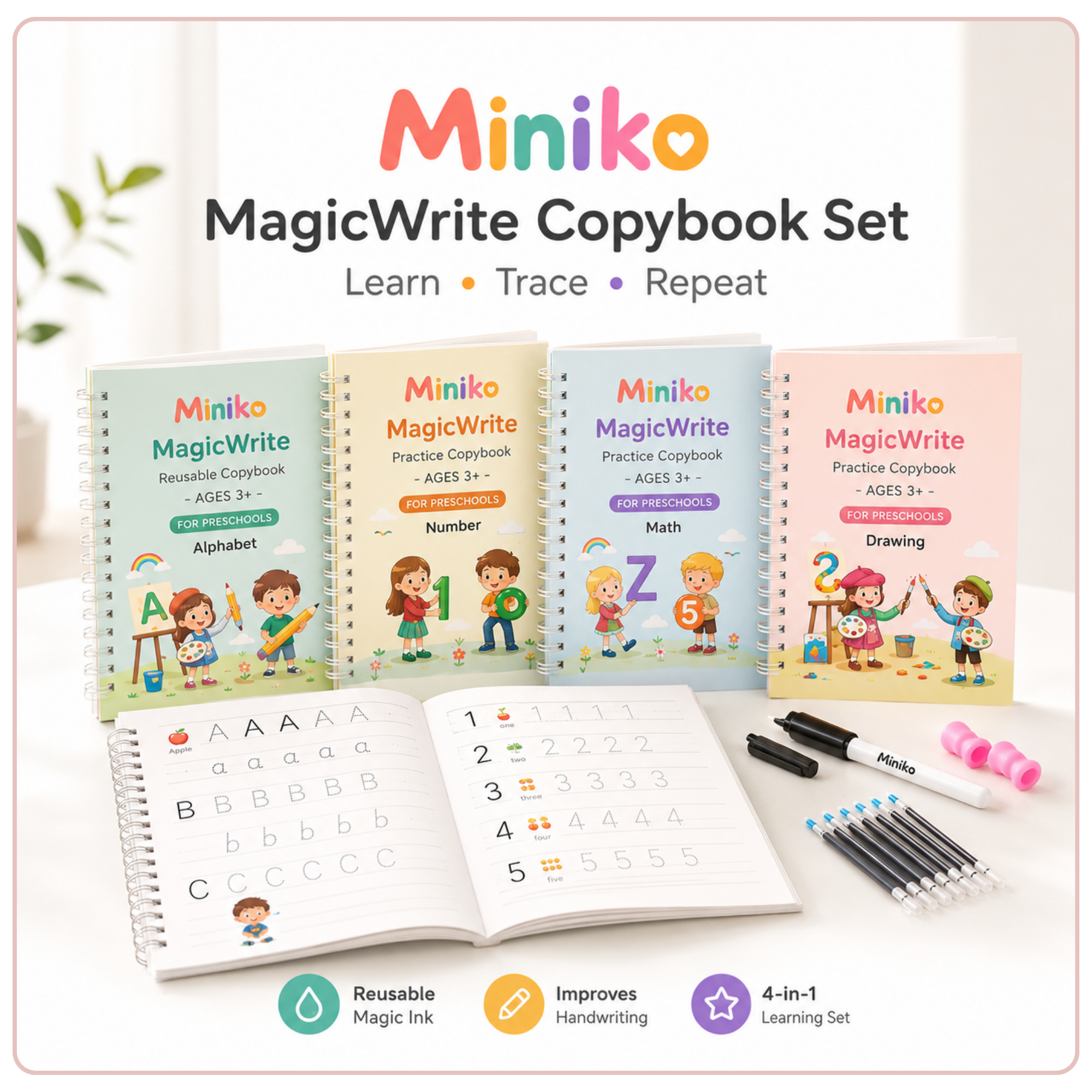 MagicWrite Reusable Learning Kit