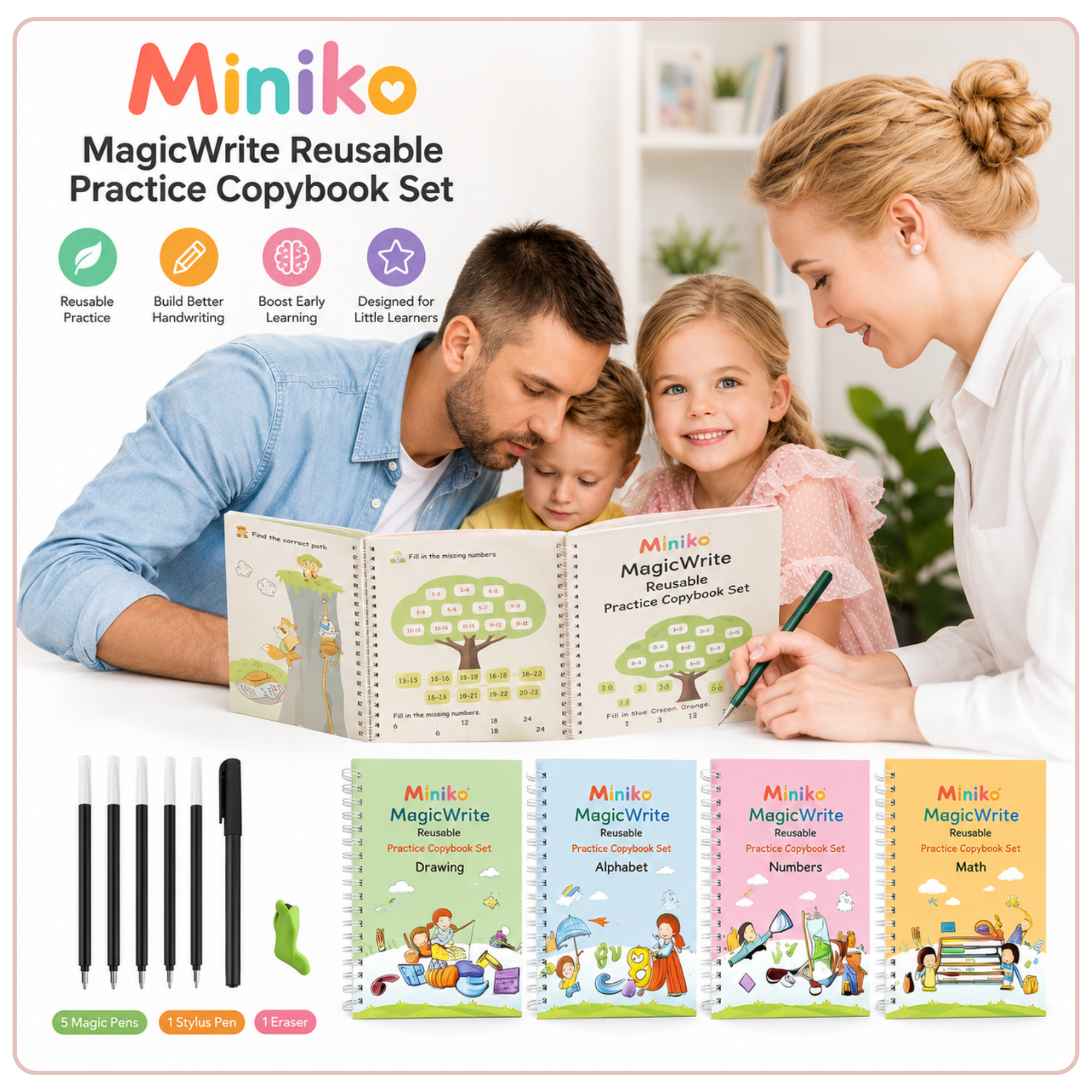 MagicWrite Reusable Learning Kit